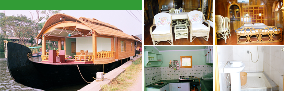 Two bedroom houseboat